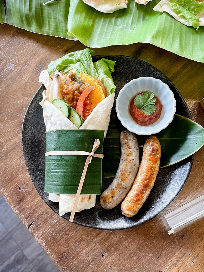 晨食餐桌活動意象圖，從慢食理念出發、以在地食材發揮創意研發而成的臺東特色早餐。(圖：臺東縣政府提供)