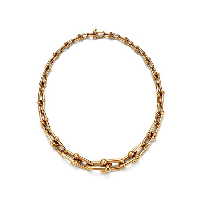 Tiffany HardWear 18K金炼结项炼，51万元。（Tiffany & Co.提供）