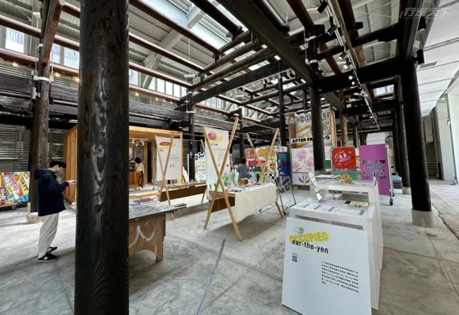 中岛GLAb团队进驻臺湾府儒考棚，藉由举办展览展现台中生活美学。（图／行遍天下提供）