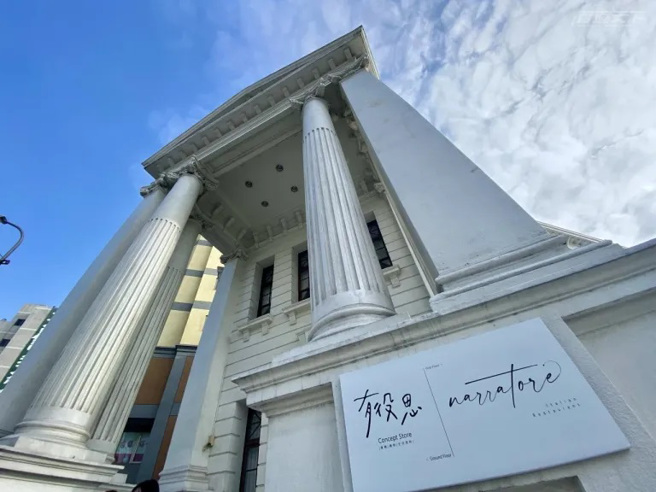 臺中市役所外观保留日治时期兴建原貌，内部结合人文艺术与现代风貌。（图／行遍天下提供）