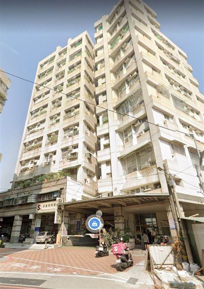 位於永康區大樓一樓的法拍屋，1人投標，以421萬元得標。（台南分署提供／曹婷婷台南傳真）