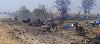 影》緬甸軍轟炸村莊釀百死！「遺體、屍塊遍地」慘況曝