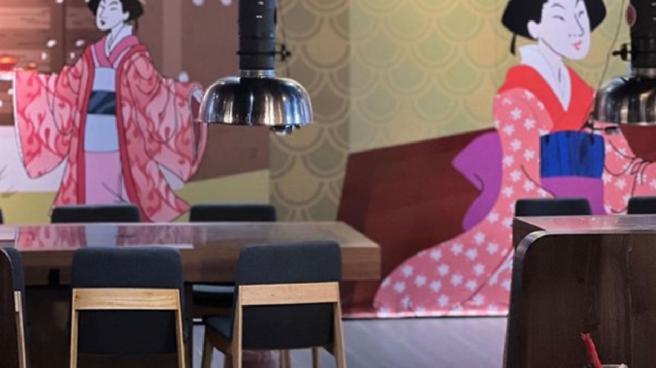 台中和牛火锅吃到饱《Home烧肉》环境。（品观点提供）