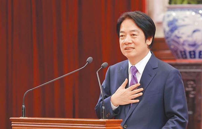 民进党12日将召开中执会，正式提名民进党主席赖清德为民进党2024总统参选人。(总统府提供)