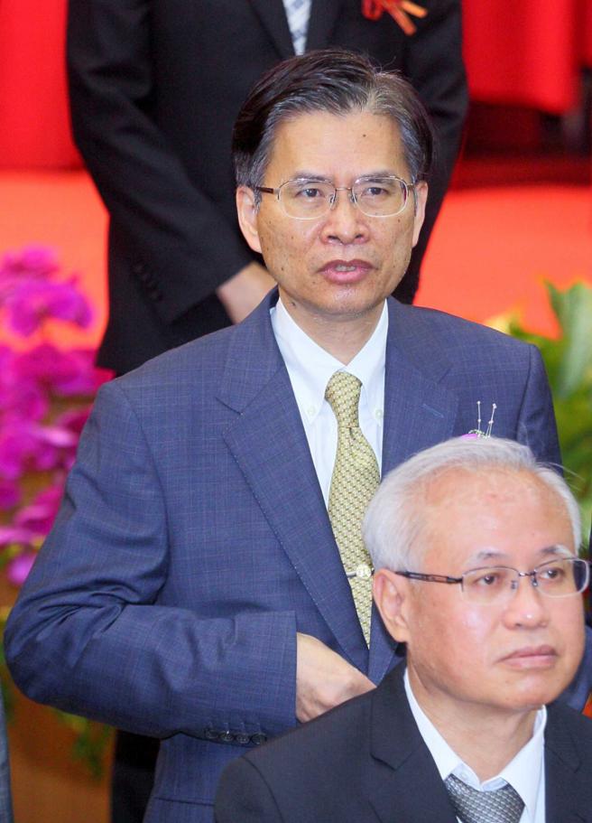 法务部常务次长林锦村被认为是接任北检检察长的热门人选。林的座位前方为高检署检察长张斗辉。（图／报系资料照）