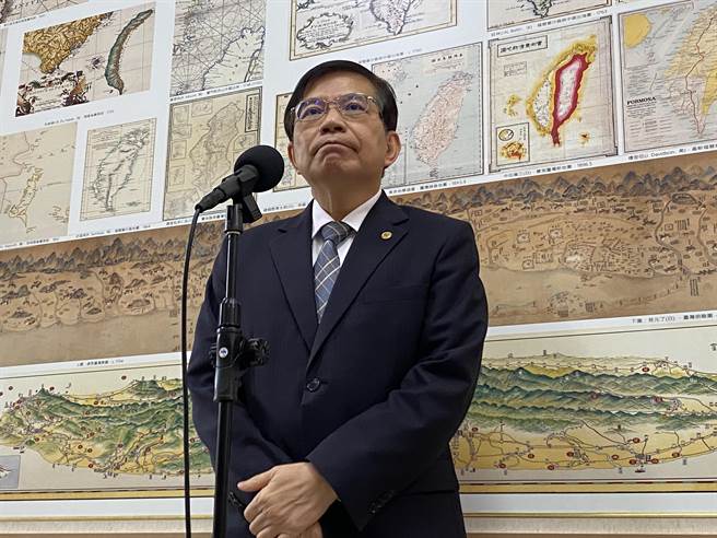 大陆画禁航区，交通部长王国材出面说明。（资料照）