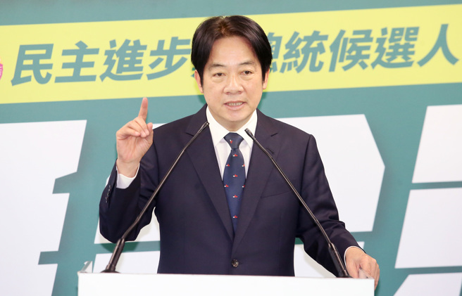 民進黨中執會12日正式提名黨主席賴清德為2024總統候選人。（資料照,范揚光攝）