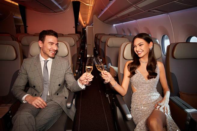 星宇航空6月1日起将以A350客机执飞新加坡航线，即日正式开放4舱等机票订位。（星宇航空提供／陈佑诚传真）