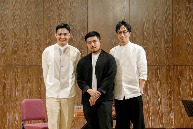 古筝演奏家郭靖沐、胡琴演奏家林承锋及琵琶演奏家黄立腾，三人合作国乐三重奏，将于5月举办《时光幻影－古今虚实的跨域想像》音乐会，和观眾分享国乐在当代的可能性。（新象艺术提供）