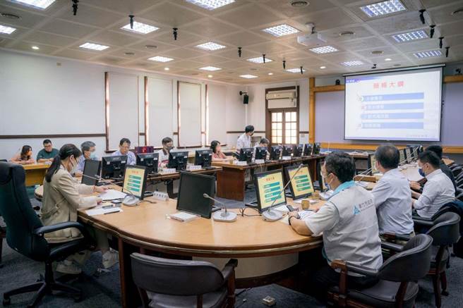 經濟部水利署今天拜會竹市府提到，因應水情變化將重啟新竹緊急海淡設施。圖／竹市府提供（新竹市政府提供／王惠慧新竹傳真）