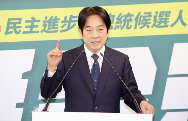 民进党中执会12日正式提名党主席赖清德为2024总统候选人。（资料照,范扬光摄）