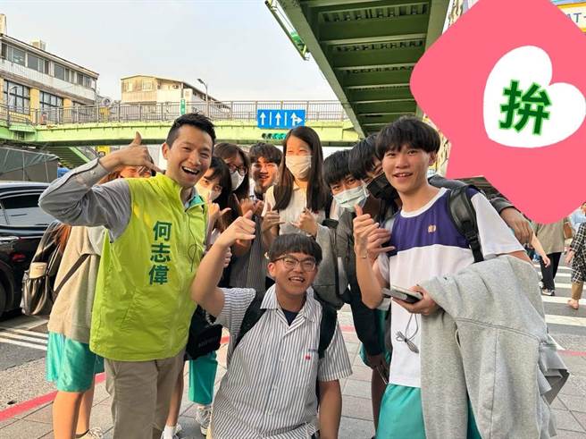 何志偉強調，凡走過必留下痕跡，應該比公共利益，哪個民意代表能替選區爭取，能夠看到問題解決問題才是重點。（摘自何志偉粉絲專頁）