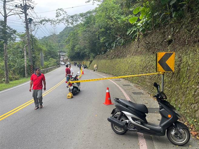 为防制自撞自摔交通事故，新北警加强取缔违规。（新北市交通警察大队提供）