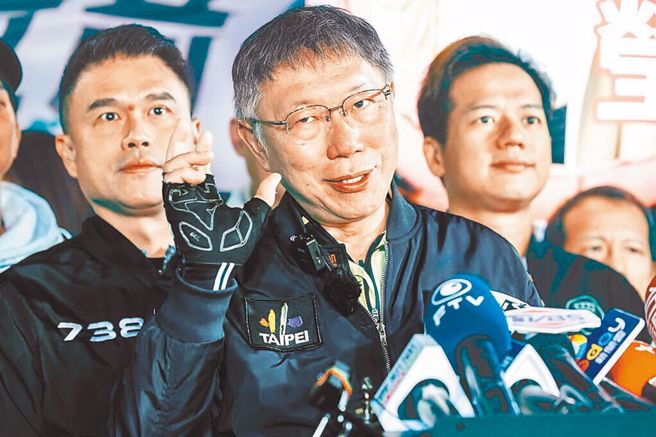 民眾党主席柯文哲再次招兵买马，在1111人力银行以「勇敢航行 柯文哲战队招募」为题大规模徵才。（本报资料照）