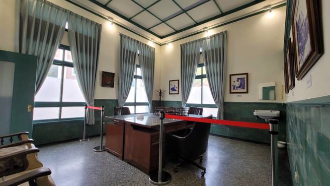 台塑创办人王永庆、王永在昔日的办公室。（王莫昀摄）