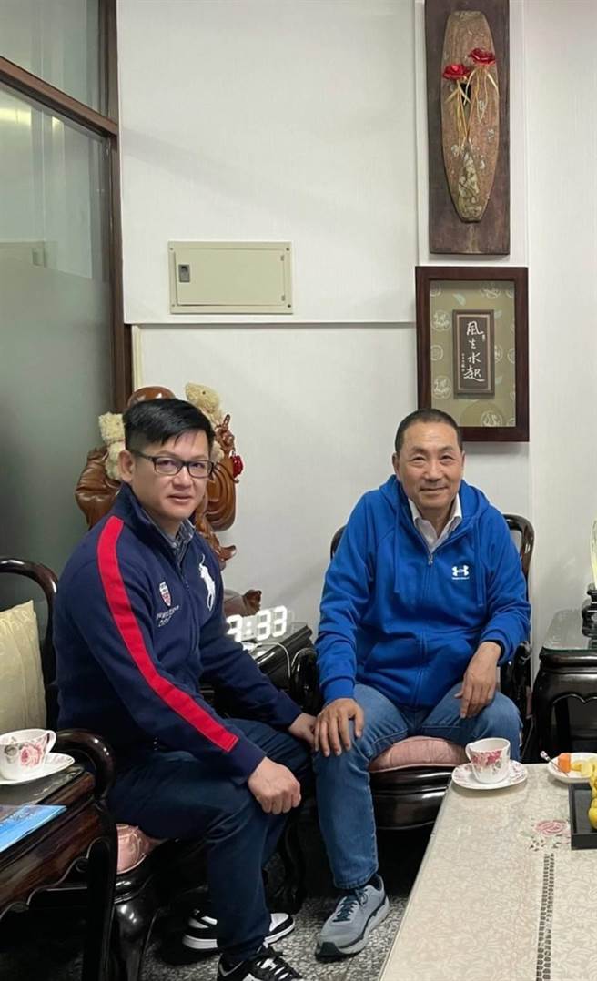 侯友宜再次拆弹 刘哲彰宣布退出大新店立委初选。（刘哲彰提供）