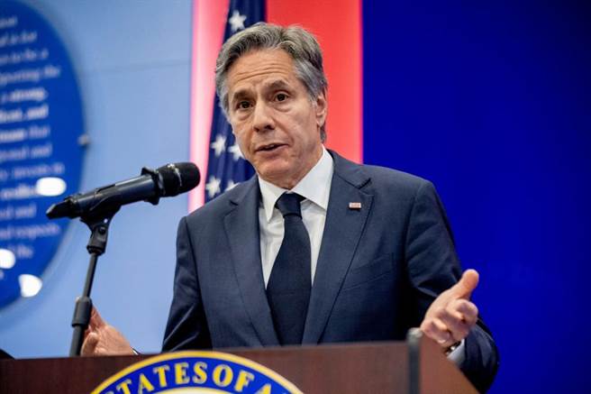 美国务卿布林肯15日访问越南时表示，美国愿帮助地区国家提高海域态势感知能力，应对其他国家对本国渔船的胁迫行为。（路透资料照片）