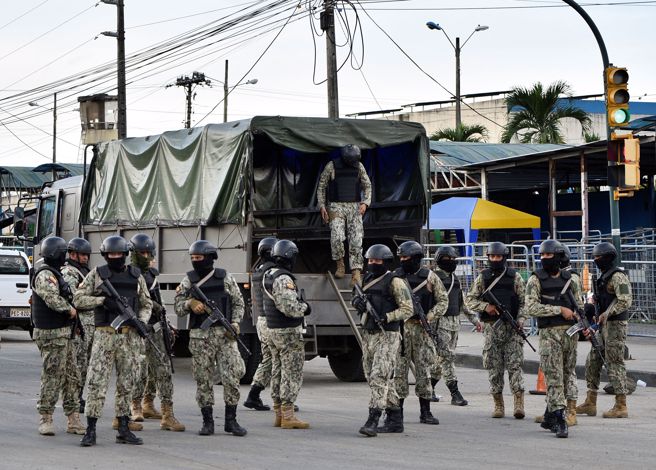 厄瓜多「滨海监狱」（Litoral Penitentiary）爆发衝突，造成至少12人丧生。（图／路透社）