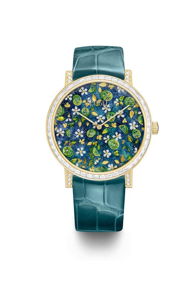 伯爵SOLSTICE系列Festive Sharing珠宝表，全球限量8只，约497万元。（PIAGET提供）