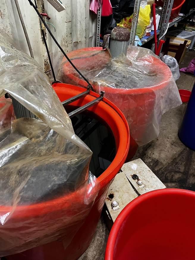 基隆地检署日前查获制毒工厂，查获的毒品预估上看新台币10亿元。（基隆地检署提供／张志康基隆传真）