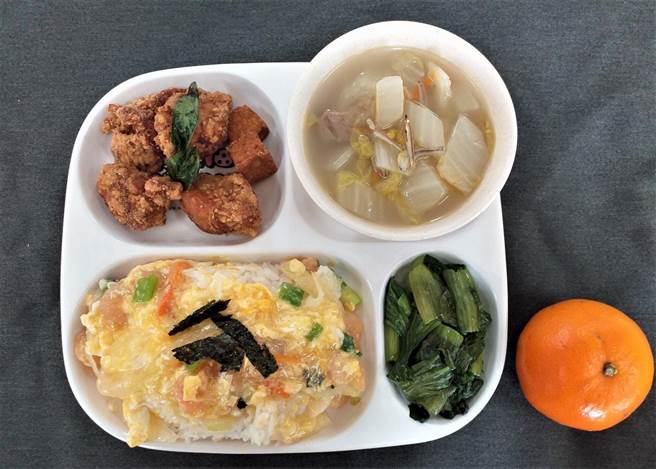 高钙套餐。（苗栗县政府提供／李京升苗栗传真）