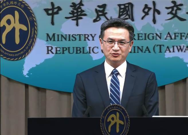 外交部发言人刘永健。（资料照片）