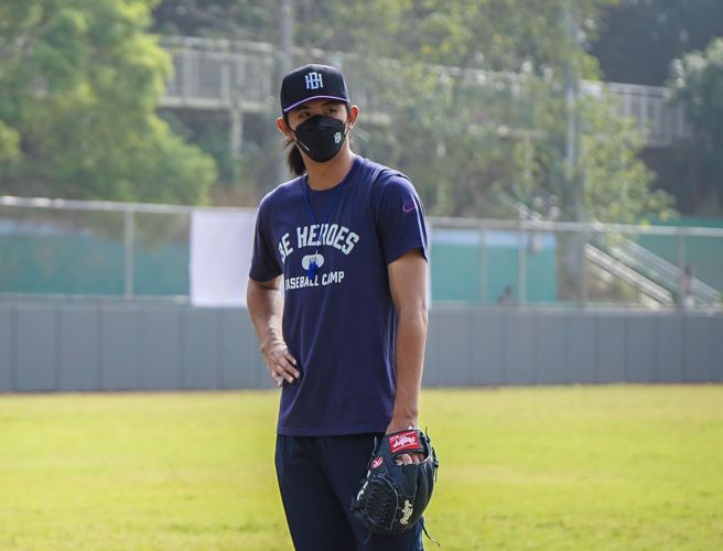 旅美投手黄暐杰。（展逸国际提供）