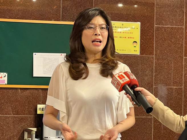 朱立倫機關算盡？ 鄭麗文酸：我沒像黨主席那樣的智慧。（李奇叡攝）