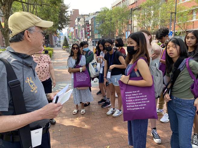 新竹市姊妹市美国库柏蒂诺市师生，在睽违近3年后再度来访。（新竹市政府提供／陈育贤新竹传真）