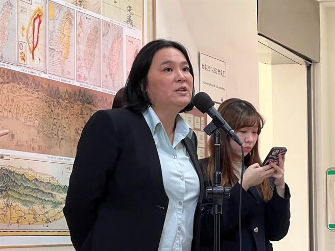 国民党立委陈玉珍。（李奇叡摄）