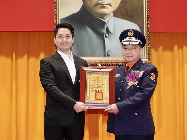 
交通义勇警察大队大队长辜万益。（北市警局提供）
