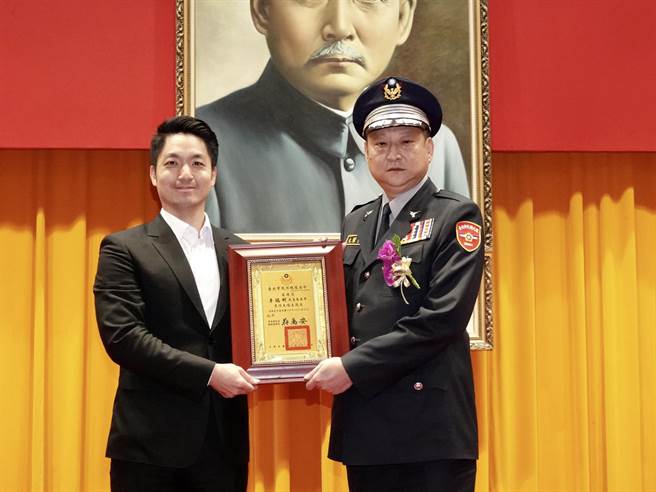 民防大队大队长李瑞彬。（北市警局提供）