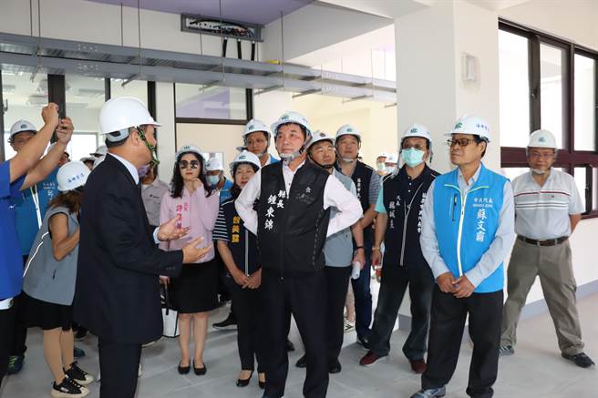 苗栗县长锺东锦前往视察（苗栗县政府提供／李京升苗栗传真）