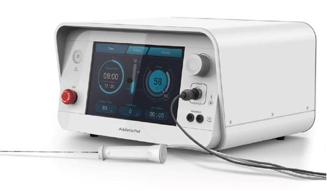（仁宝开发并导入量产的第一款国人自制射频消融治疗系统「消融宝(AblatePal)」。图／仁宝提供）