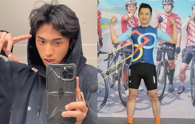 哈林（右）今提及儿子小哈利。（资料照片、赵双杰摄）