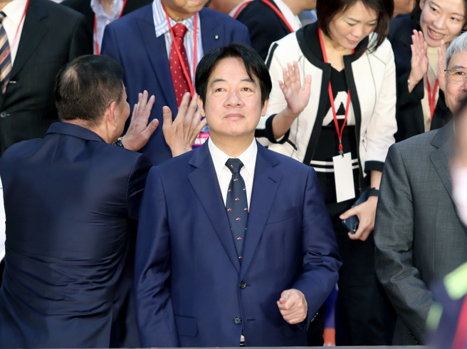 副总统赖清德14日出席活动。（郑任南摄）