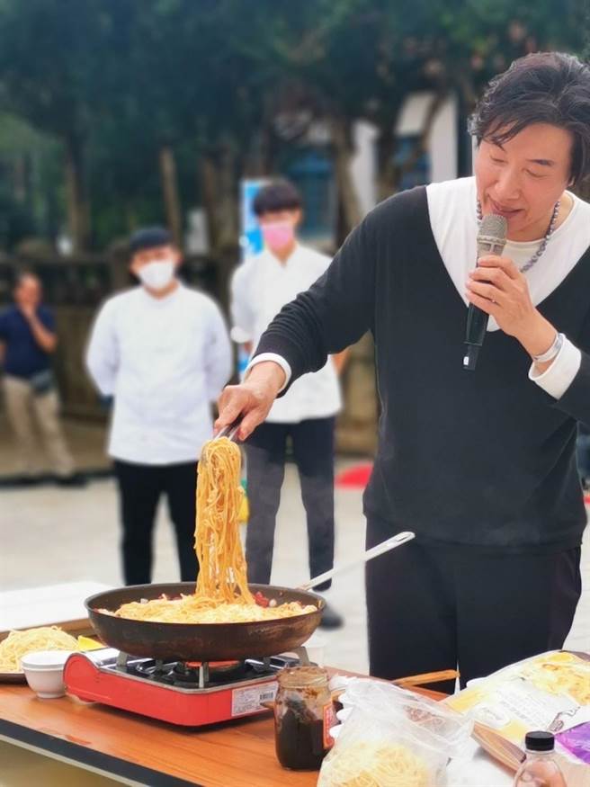 陈鸿为新竹市打造「竹地Pasta」。（陈鸿提供）