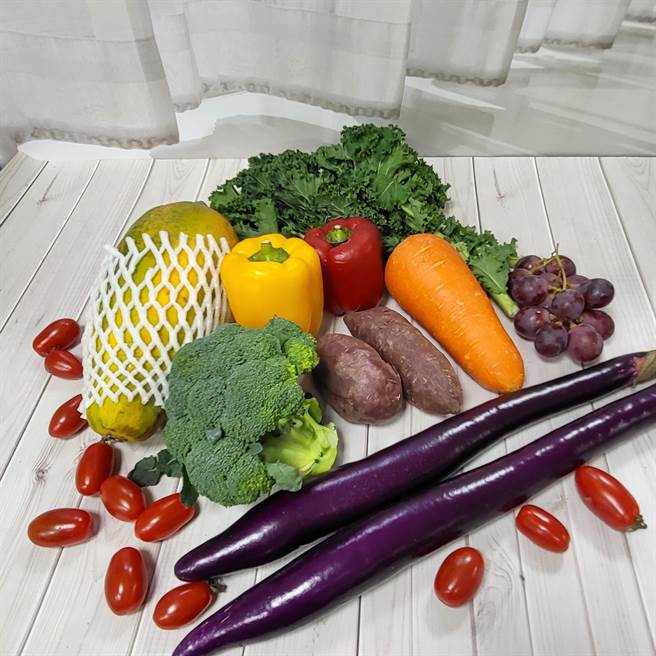 营养师推荐的护眼食材。（嘉义市卫生局提供／廖素慧嘉市传真）