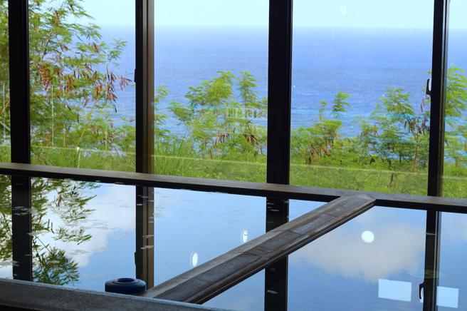 ONWARD MANGILAO GOLF CLUB新增设的温泉设施。（何书青摄）