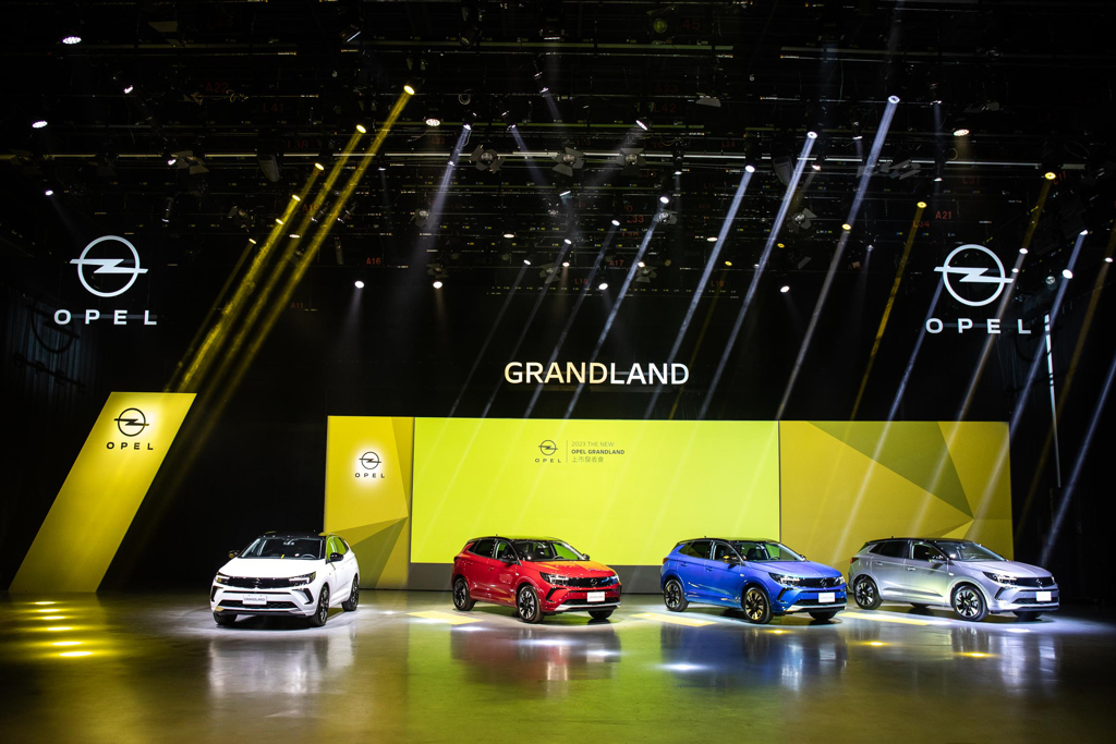 The New Opel Grandland純正德國製造SUV全新上市。