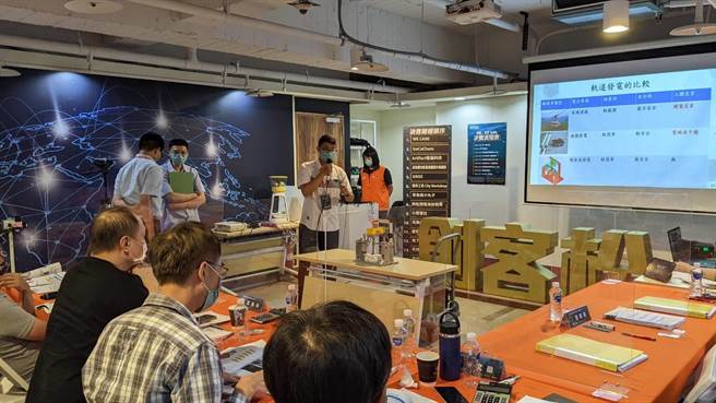 2022年创客松竞赛决赛现场活动照片。(中彰投分署提供)