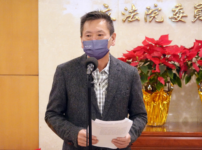 国民党立委林为洲。（中时资料照，姚志平摄）