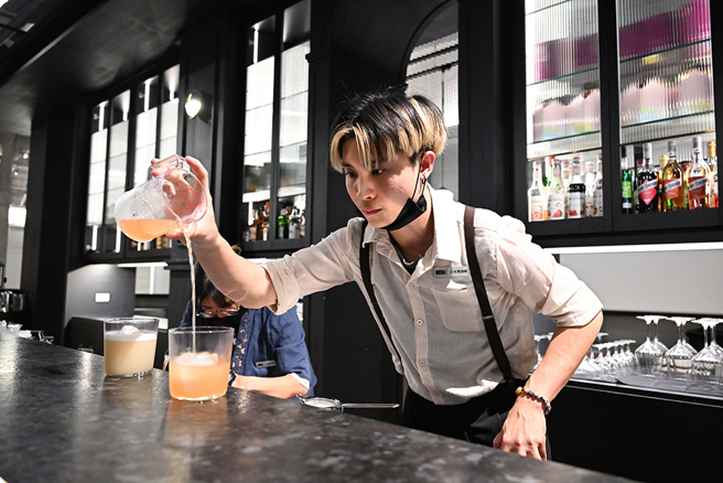 打水灣酒樓未來也將集結全臺專業調酒師、侍酒師、咖啡師、茶師來一同玩味。(攝影/Carter)
