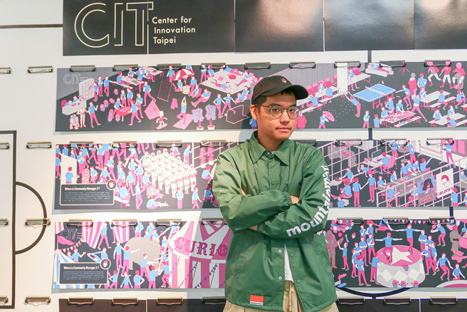 驚喜製造創辦人之一陳心龍。(攝影/李瑰嫻)
