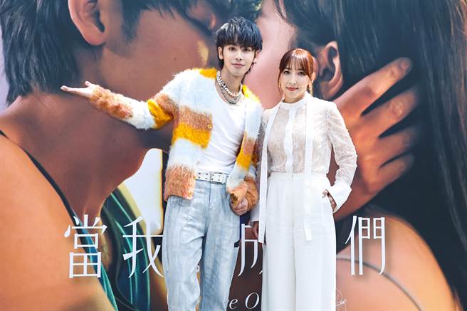 鼓鼓18日舉辦微電影首映會，陳玉珊導演特別來站台。（羅永銘攝）