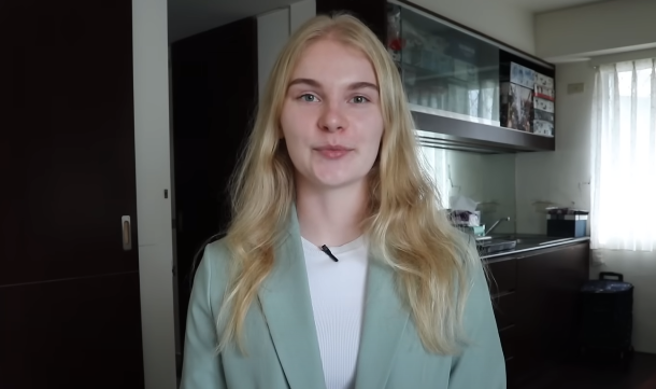 来自立陶宛的Sandra表示，2019年她初次拜访大陆北京和武汉。（图／翻摄自不要闹工作室YouTube）