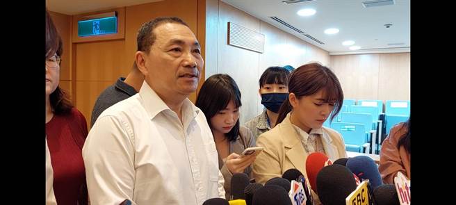 新北市长侯友宜表示，台湾国际情势有地缘政治的关系，须扮演台海区域的稳定。（陈慰慈摄）