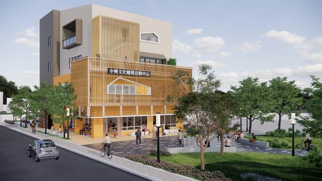 头份市公所筹资7千万元在大亨重画区兴建3里活动中心。（头份市公所提供／谢明俊苗栗传真）