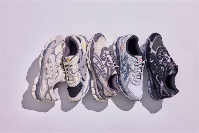 ASICS GEL-NYC鞋款，4280元。（ASICS提供）