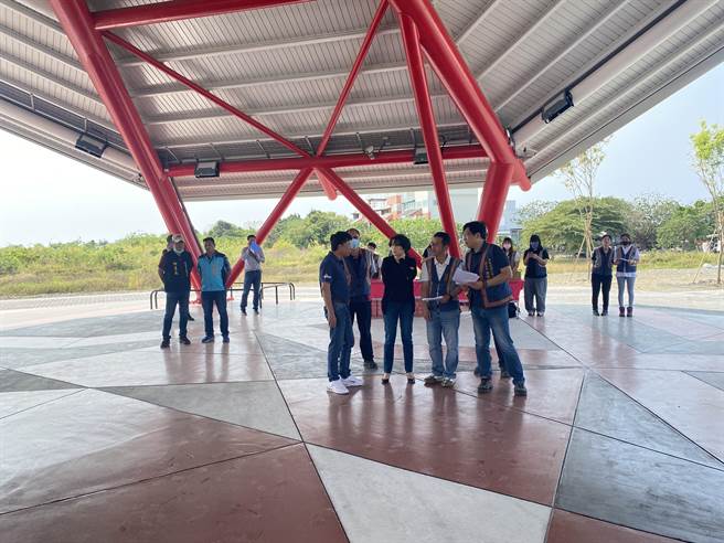 台东马当部落有了全新聚会所，预计4月底完工。（蔡旻妤摄）